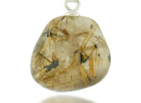 Rutilated Quartz Pendant