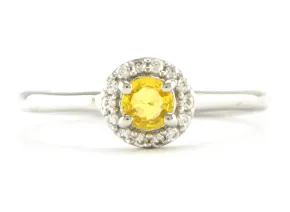 Yellow Sapphire Ring
