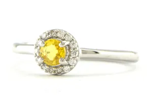 Yellow Sapphire Ring