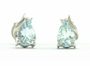 Aquamarine Earrings
