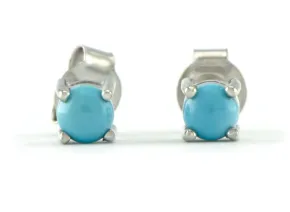Silver earrings with Turquoise