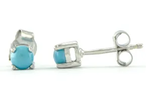 Silver earrings with Turquoise