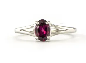 Rhodolite Ring