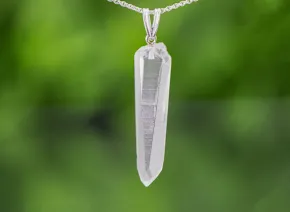 Lemurian Quartz Pendant