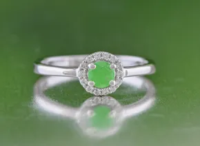 Elegant Jade Ring