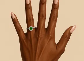 Elegant Jade Ring