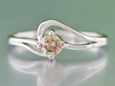 Chocolate Diamond Ring