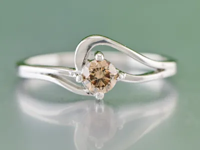 Chocolate Diamond Ring