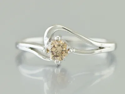 Chocolate Diamond Ring