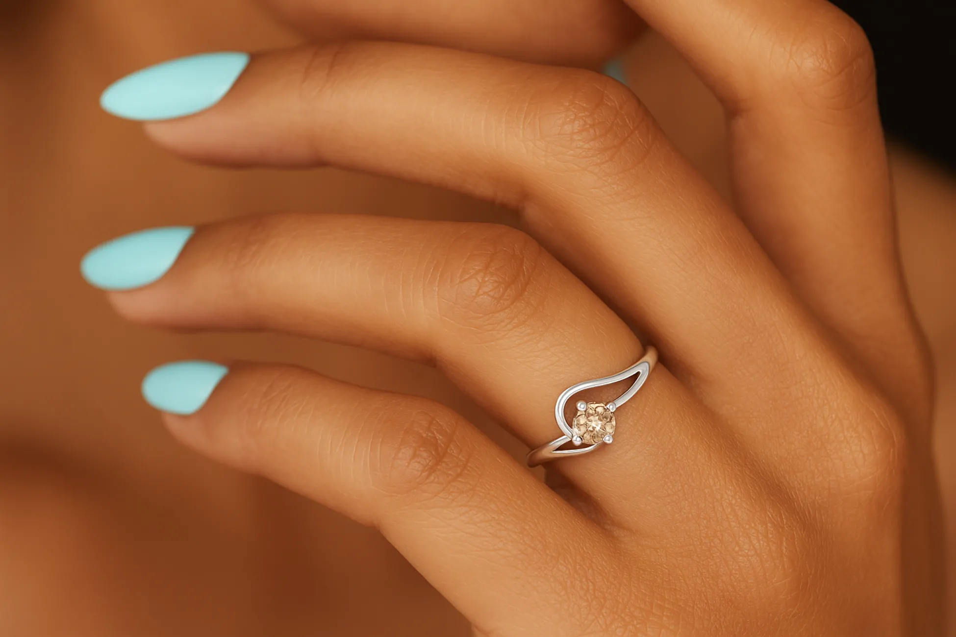 Chocolate Diamond Ring