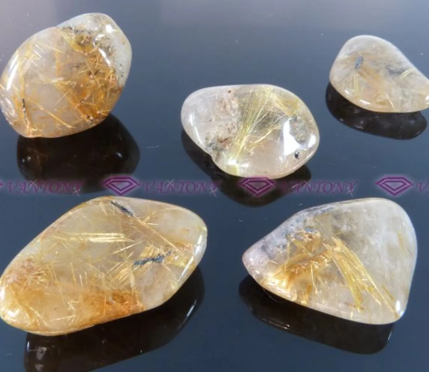Rutilated Quartz 1kg.
