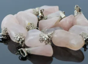 Rose Quartz Pendants