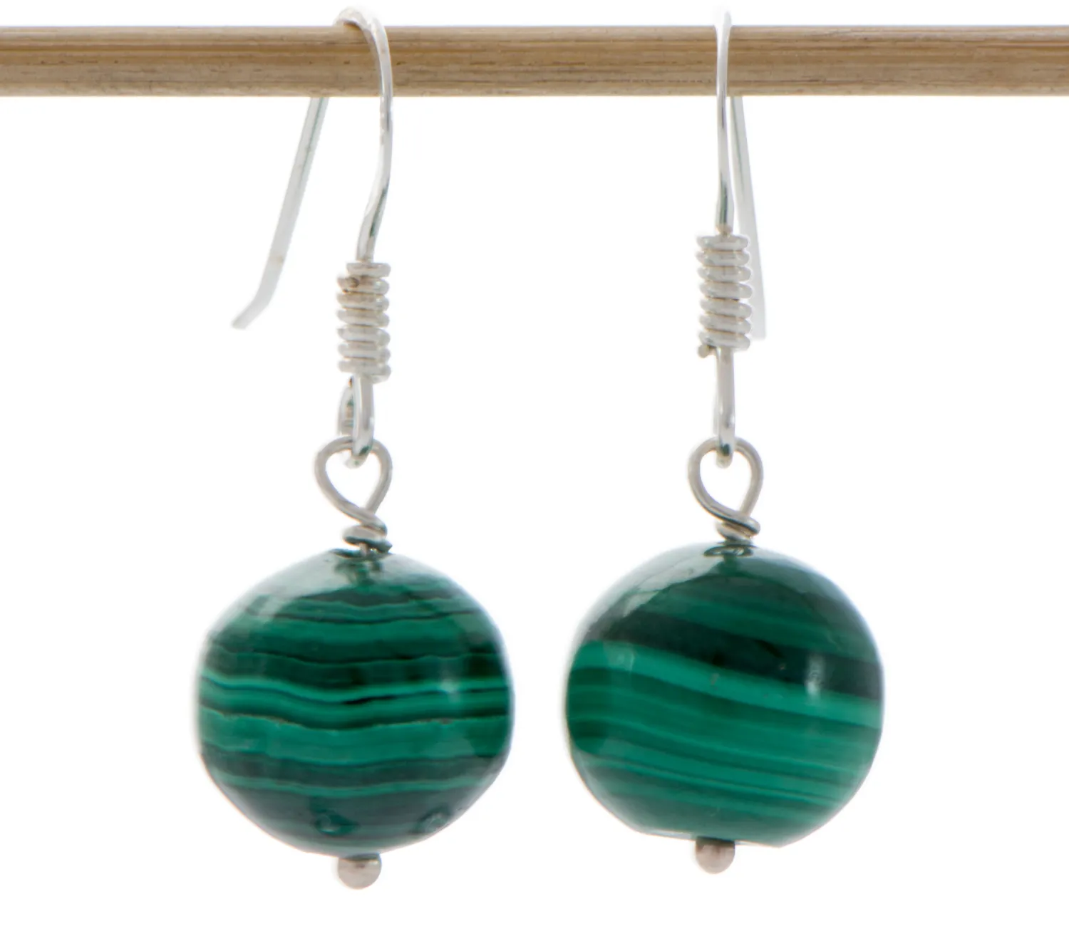 Malachite Earrings