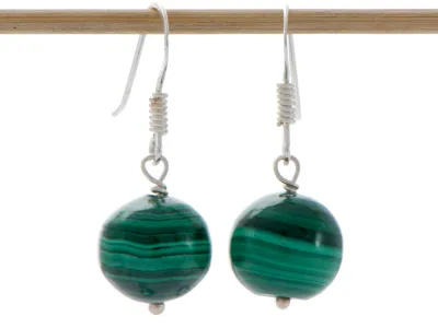Malachite Earrings